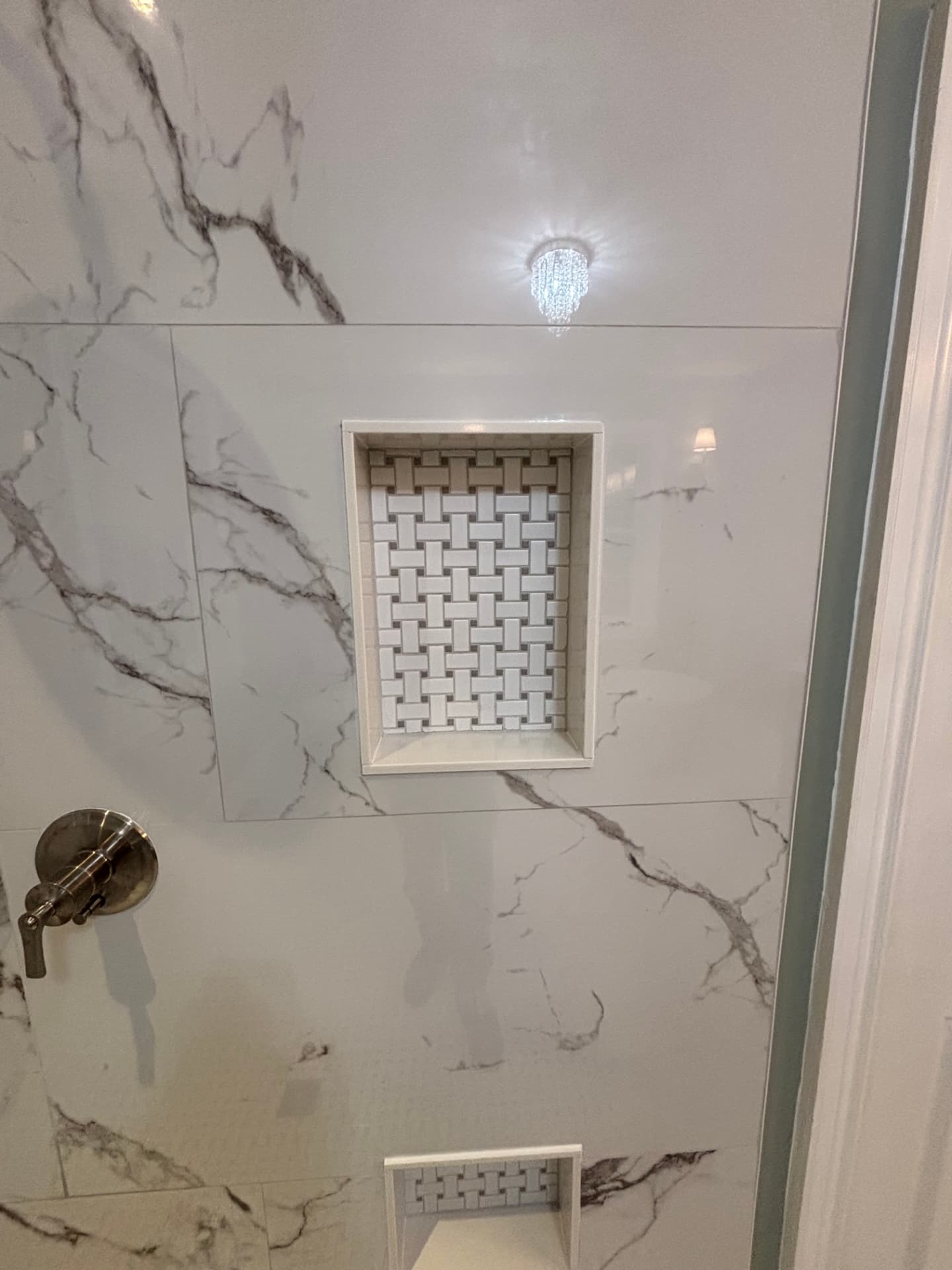 Tiled Shower Niche